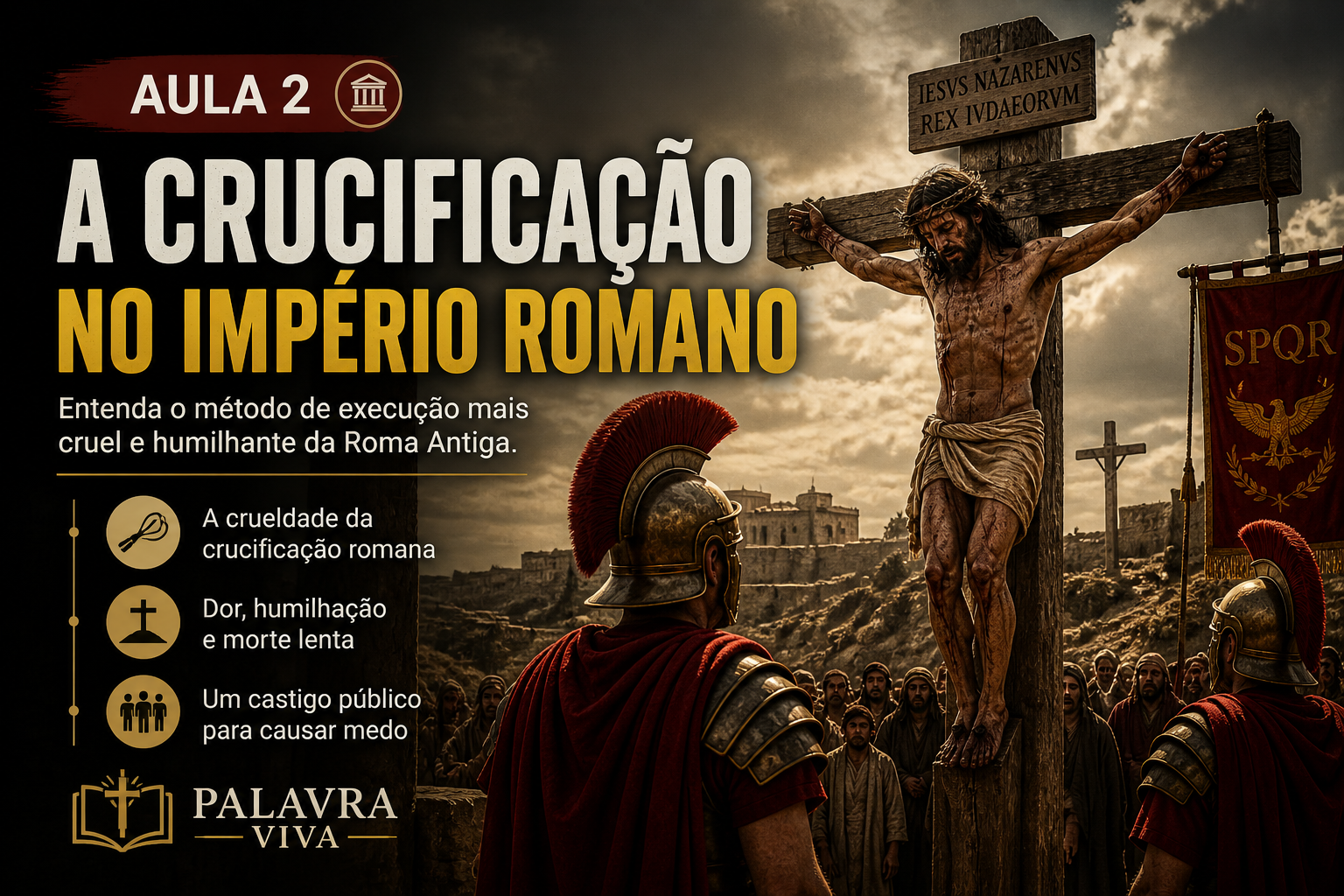 Aula 2 – A crucificação no Império Romano