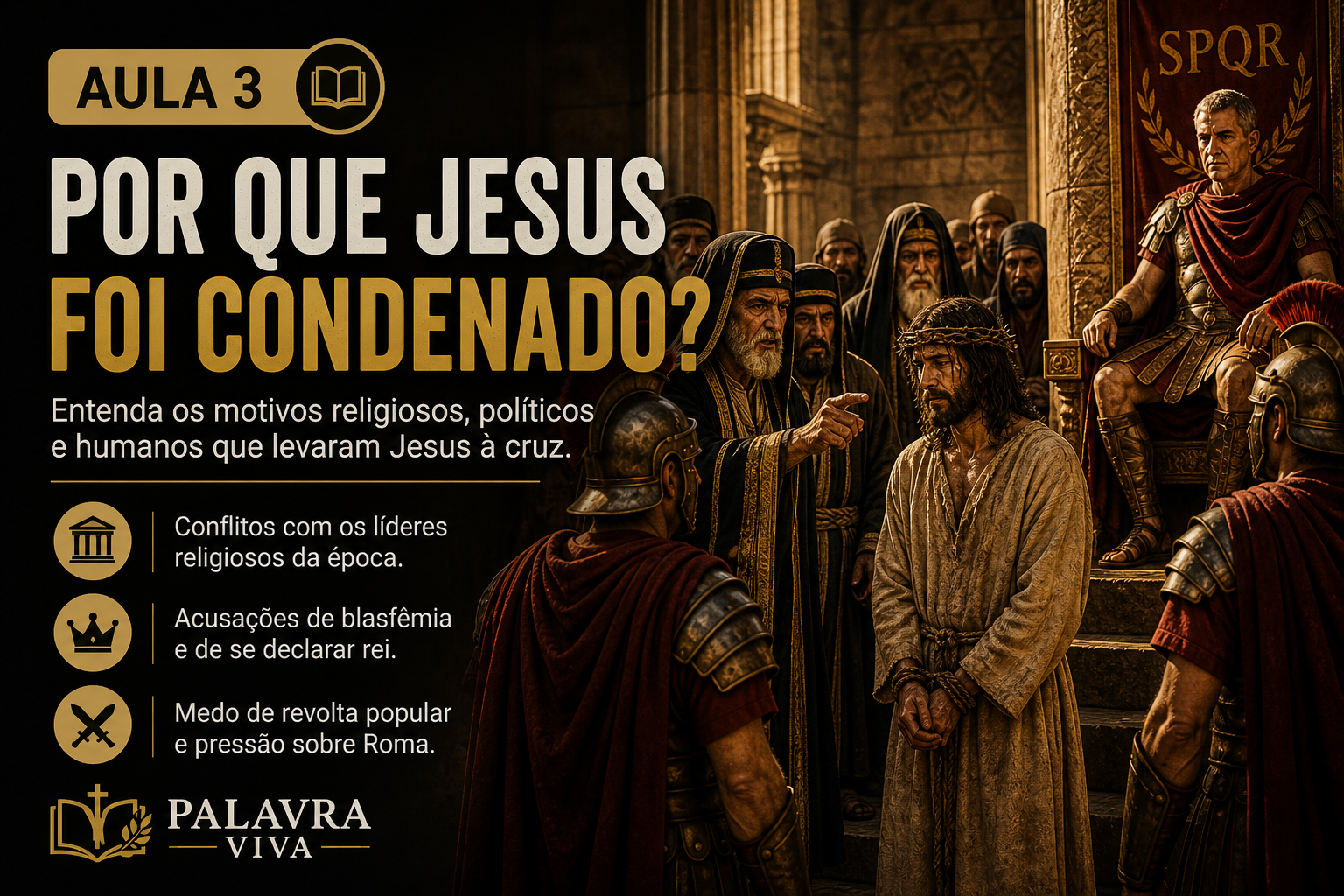 Aula 3 – Por que Jesus foi condenado